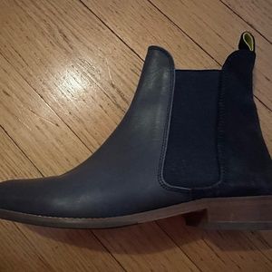 Navy Booties (like new!)